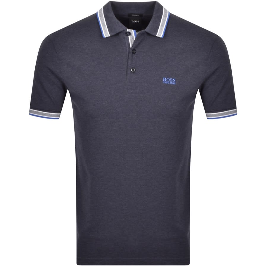 Alternative Image for ProductBOSS Paddy Polo T Shirt Navy1